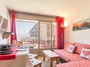 Studio fonctionnel proche commerces et pistes, balcon sud, 4 pers, non-fumeur - FR-1-275-137