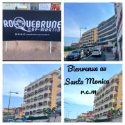 Le Santa Monica - Appartement Vue Mer proche Monaco ,Menton, Italie à Roquebrune Cap -Martin