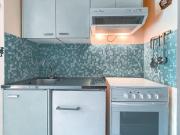 Studio fonctionnel 30m², 5 pers, vue pistes, balcon, Tignes - FR-1-411-1000