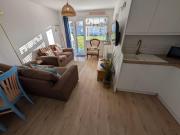 288 Belle Aire, Hemsby - Beautifully presented two bed chalet with veranda, sleeps 5, pet friendly, free Wi-Fi, bed linen and towels included and onsite entertainment available