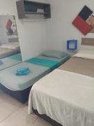 Kit Net 5 azul cama casal