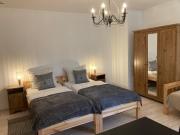 Alter Gutshof Kromlau Direkt am Schloss und Rhododendronpark, Terasse und Parkplatz