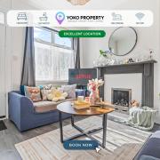 Broomfield House - City Centre - Free Parking, Self-Check-In, Garden, Fast Wifi and Smart TV by Yoko Property