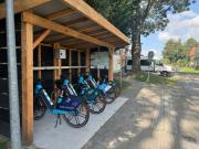 Winterharde pipowagen met hottub, bbq & uitzicht