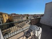 Studio climatisé avec terrasse, 5ème étage