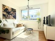 Modern Studio Gardenia_Gartenwohnung Alte Donau