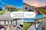 Escape Steps to Beach Large Deck Group Ready