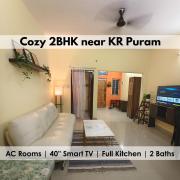 Fully furnished, Cozy, AC 2BHK - Urban Magnolia