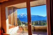 Vue spectaculaire, Appartement T3 pied des pistes, terrasse, parking, 6 pers