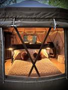 Nature Escape in Luxury Yurt Retreat with Lake & Park