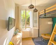 Rouen vue jardin - Proche gare et hypercentre - Parking rue gratuit - Internet fibre - machine à laver