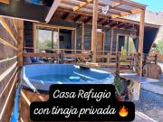 Casa Refugio con Tinaja privada en Rivadavia