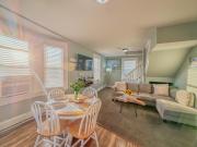 Entire Lovely 3 Bedroom, 2 Bathroom Apartment! 1 Block to the Beach and Boardwalk!