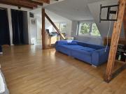 Stylish top floor apartment with garden view Stylish top floor apartment with garden view