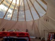 Enchanting Glamping Tipi in the Mojave Desert near Las Vegas, Nevada