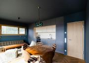 Architect House With Vintage Classics By River