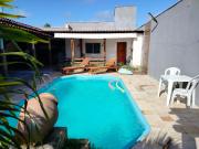 Casa c Piscina , espaço Gourmet 4 quartos c AR a 150m da Praia