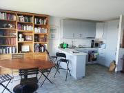 Bright apartment with balcony and garden