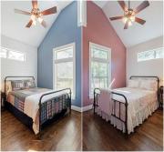 Victorian Cabin Rental with Outdoor Fireplace and Bearpen Creek Views near Dallas, Texas