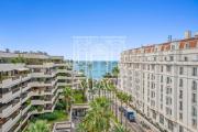 REF 1244 - Cannes Back Croisette - Sea view apartment for rent