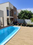 Casa de praia Guriri ES - piscina e churrasqueira