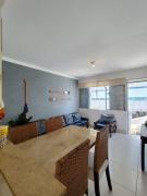 5E - Apartamento 2 Quartos com Ar cond, Sala, Cozinha, 2 Banheiros, 1 Garagem, Frente Mar