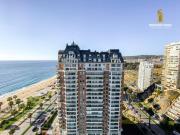 Departamento vista al mar con piscina viña8