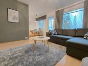 Rovaniemi apartment with private sauna & free parking