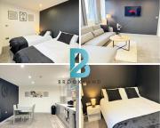 Two Bedroom Flat by Brookland Stays Serviced Accommodation Short Lets Leeds with Free WiFi