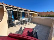 Maison de vacances climatisé, pour 4 pers, résidence securisee MAS DE LA PLAGE, terrasse Sud, 4 couchages - 250m de la plage de PORTIRAGNES PLAGE LRMP30