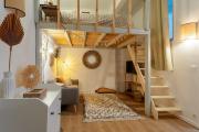 Studio cozy et mezzanine hypercentre