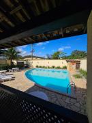 Apartamento com 2 suítes com ar condicionado, piscina, churrasqueira e sauna