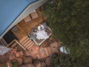 Barn Owl Cabin at Vrolikheid Landgoed