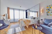 Modern Studio with City & Sea View