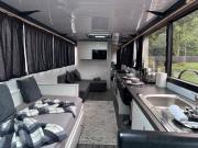 Coach conversion with private hot tub