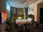 Hommit Căn hộ Studio 1 giường, view hồ, máy chiếu, tivi lớn, đồ bếp đầy đủ