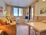 Joli studio-cabine pour 4 avec cuisine équipée à Belle Plagne - FR-1-455-192