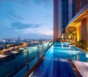 La Vela Homes - Luxury D4 Studios & 2-3BR Apartments At De La Sol - 5 Min to City Center D1 - Infinity Pool, Gym & Free Airport Pickup