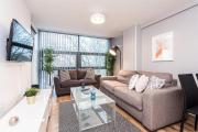 Central Modern 2BR Flat with Parking & Balcony