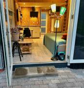 Small Oasis Near Coast And Town