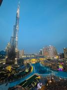 Luxurious Unit With Fountain & Burj Khalifa View