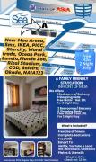 2 Bedroom with Balcony Staycation Infront of Moa,Sea Residences Tower A, Near Arena , Smx, Picc, Dfa Macapagal, World Trade, Star City, Ayala Mall, & Naia Sea Residences Tower A