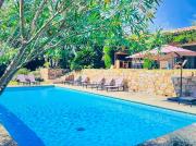 Architect designed house pool tastefully