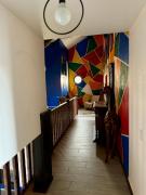 Atypical, spacious & colorful house