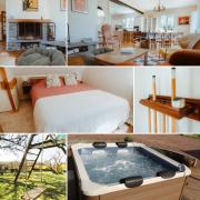 VillaNonna, jacuzzi, billards, pétanque, ping-pong, 12 couchages, terrasse plein soleil - Larès