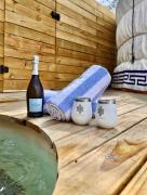 Cozy Couples Yurt with Hot Tub in Dripping Springs, Texas