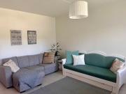 Next to a ski trail & free parking