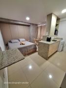 Flat Golden Beach Home - Prédio de frente para o Mar