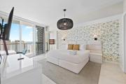 Luxury Waterfront Brickell ICON W-Hotel Balcony Water Views