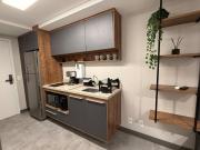 Estúdio Moderno com Vista de Cartão Postal